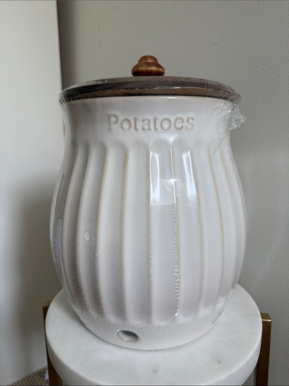 The Pioneer Woman Colette Stoneware Potato Keeper